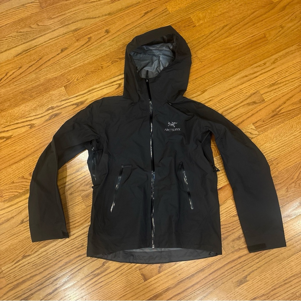 Arc'teryx Black Waterproof Jacket